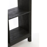 SHELF SND OPEN WOOD BLACK 190 - CABINETS, SHELVES